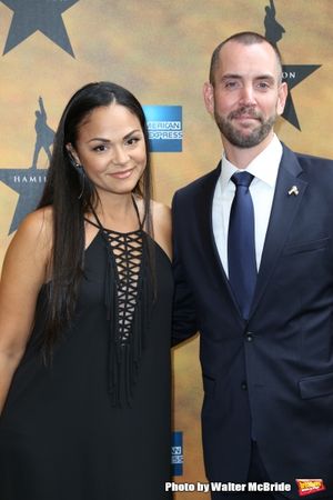 Karen Olivo and husband @ BroadwayWorld Karen Olivo and husband Photo