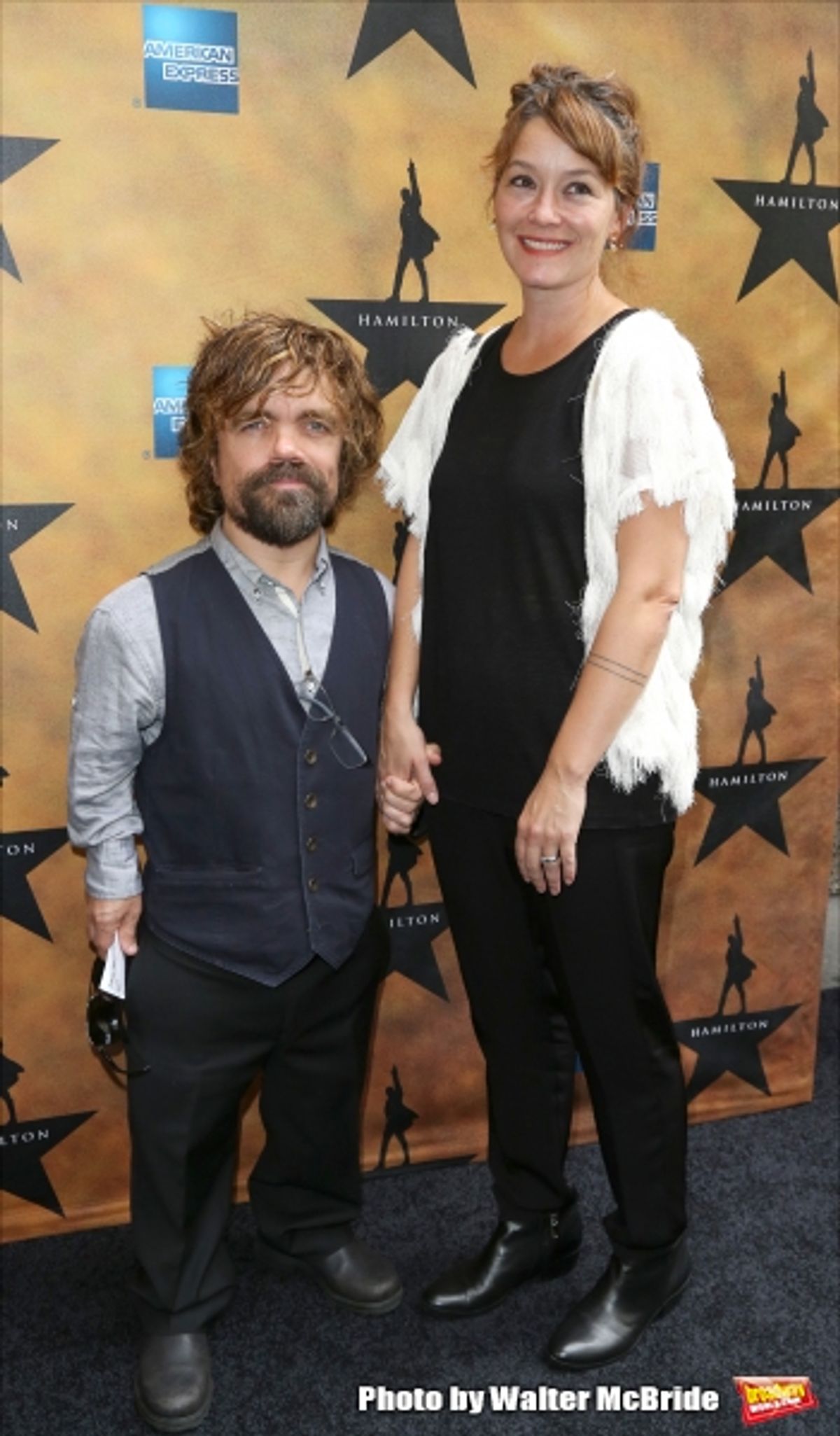 Peter Dinklage and wife Erica Schmidt at 
