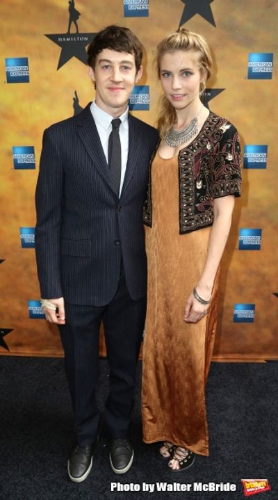 Alex Sharp and Wallis Currie-Wood Photo