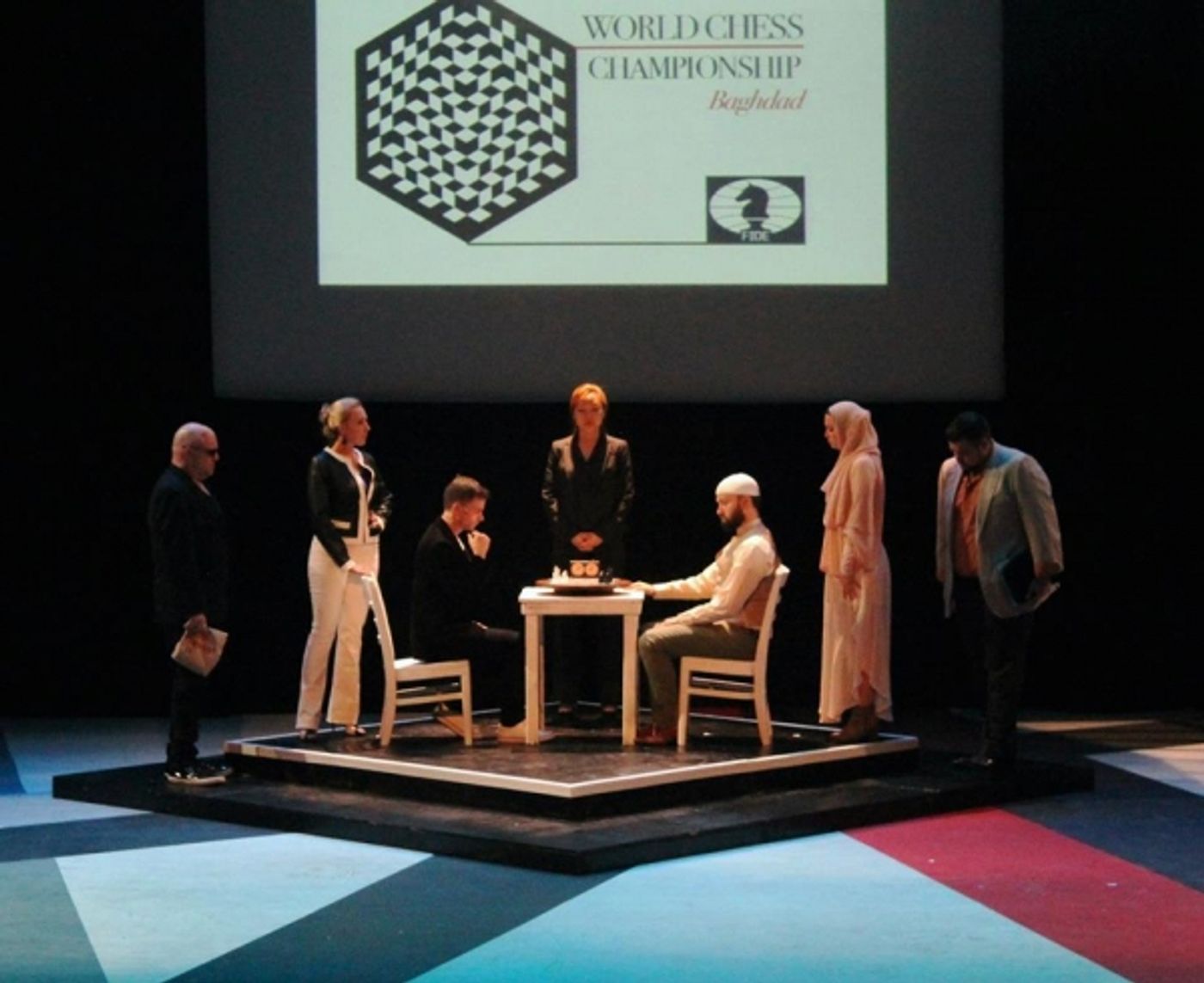 Photo Flash: First Look at Amanda Renee Baker, John Cormier, Conor McGiffin & More in WPPAC's CHESS  Image