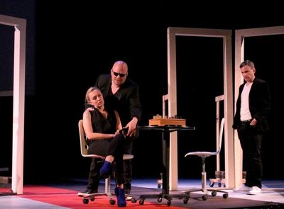 Amanda Renee Baker, Gilgamesh Taggett and John Cormier-Burke Photo
