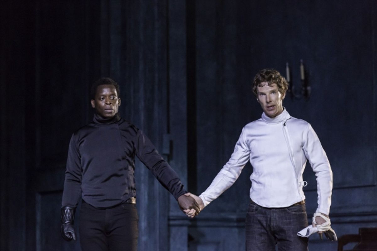 Kobna Holdbrook-Smith, Benedict Cumberbatch at 