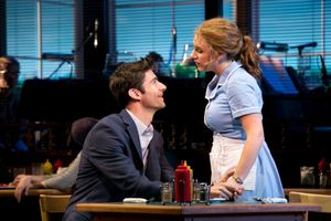 Drew Gehling and Jessie Mueller Photo