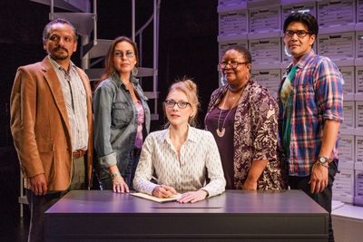 Jesse J. Perez, DeLanna Studi, Tina Benko, Myra Lucretia Taylor, and Pun Bandhu Photo