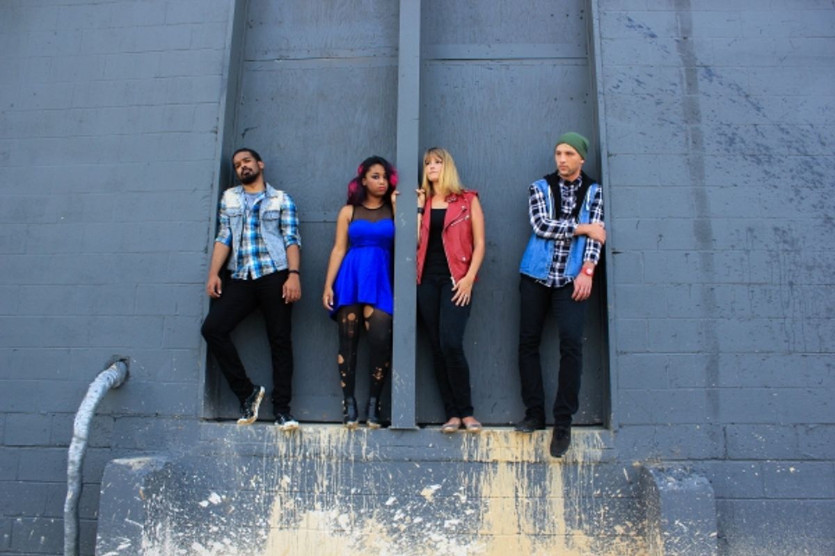 Justin Boyd, Julia Nettles, Carrie Estes and Taylor Novak at 