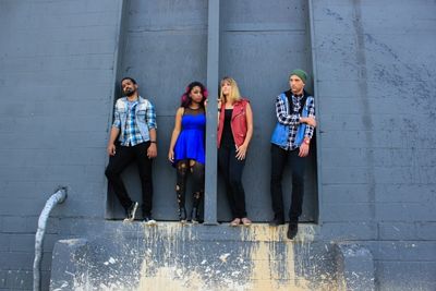 Justin Boyd, Julia Nettles, Carrie Estes and Taylor Novak Photo