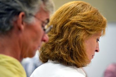 Stage Manager Bret Torbeck and Director Susan V. Booth Photo