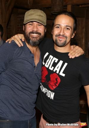Michael Balderrama and Lin-Manuel Miranda @ BroadwayWorld Michael Balderrama and Lin-Manuel Miranda Photo