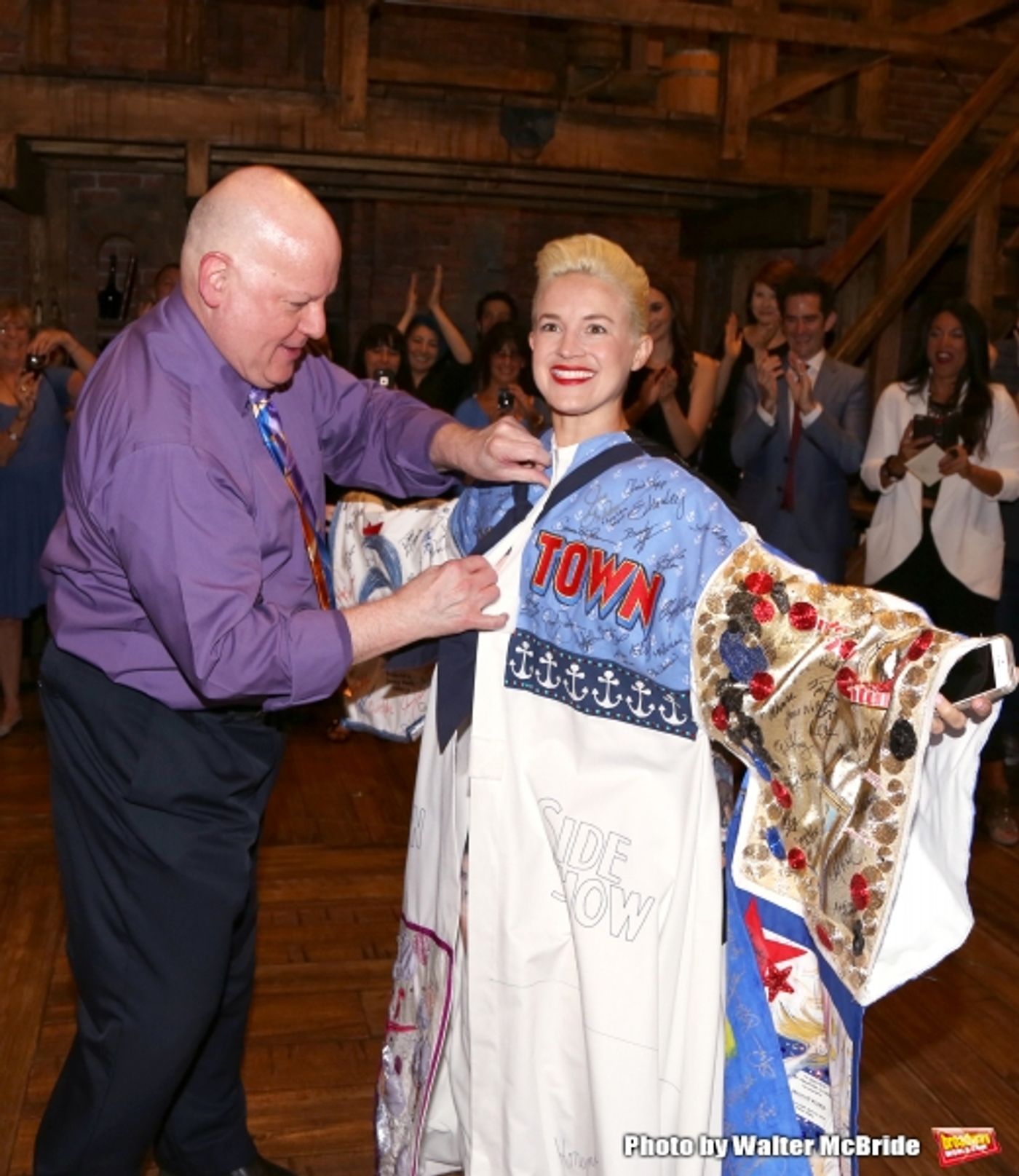 Exclusive Photo Coverage: In the Room Where it Happens! Go Inside the HAMILTON Gypsy Robe Ceremony  Image