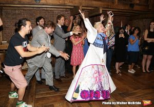 Lin-Manuel Miranda and Betsy Struxness with company @ BroadwayWorld Lin-Manuel Miranda and Betsy Struxness with company Photo