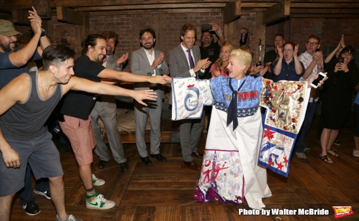 Exclusive Photo Coverage: In the Room Where it Happens! Go Inside the HAMILTON Gypsy Robe Ceremony  Image