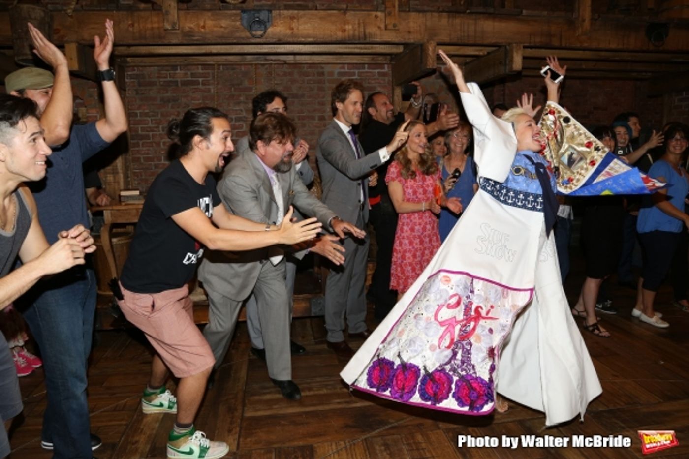 Exclusive Photo Coverage: In the Room Where it Happens! Go Inside the HAMILTON Gypsy Robe Ceremony  Image