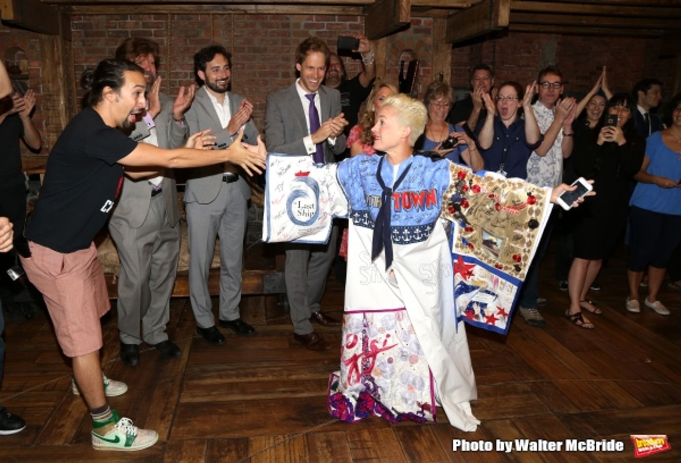 Exclusive Photo Coverage: In the Room Where it Happens! Go Inside the HAMILTON Gypsy Robe Ceremony  Image