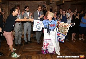 Lin-Manuel Miranda and Betsy Struxness with company @ BroadwayWorld Lin-Manuel Miranda and Betsy Struxness with company Photo
