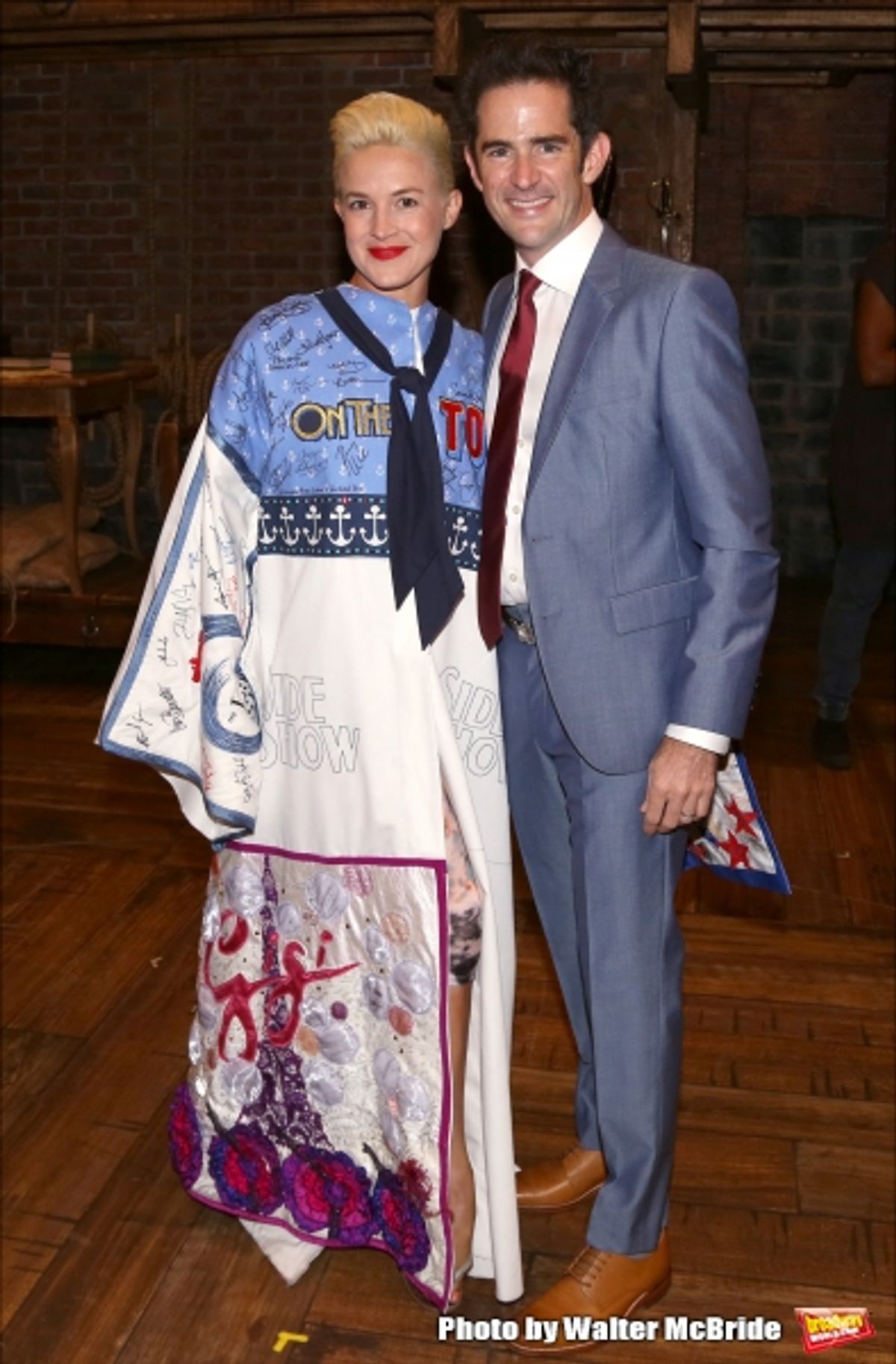 Betsy Struxness and Andy Blankenbuehler at 