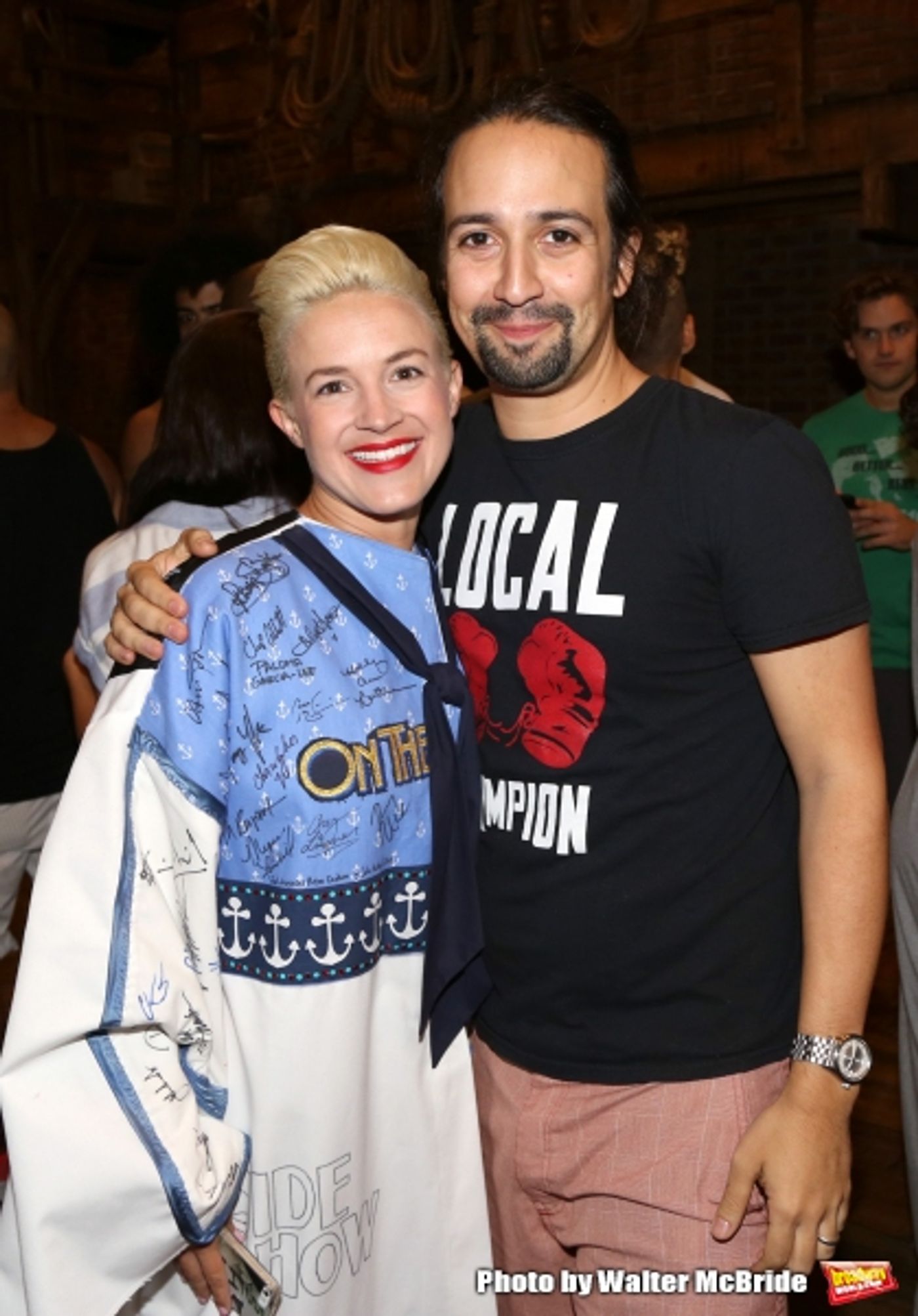 Exclusive Photo Coverage: In the Room Where it Happens! Go Inside the HAMILTON Gypsy Robe Ceremony  Image