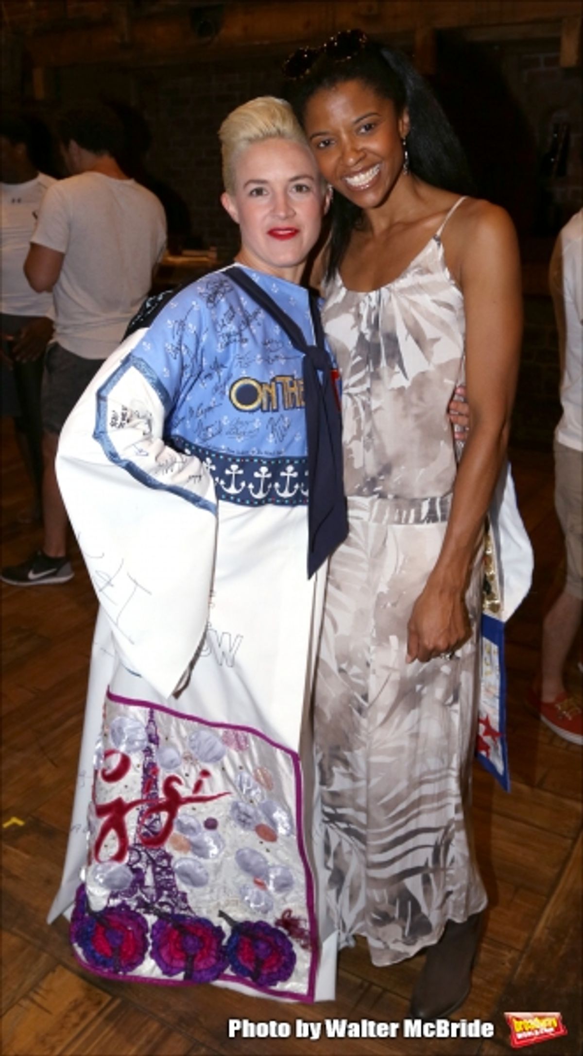 Betsy Struxness and Renee Elise Goldsberry at 