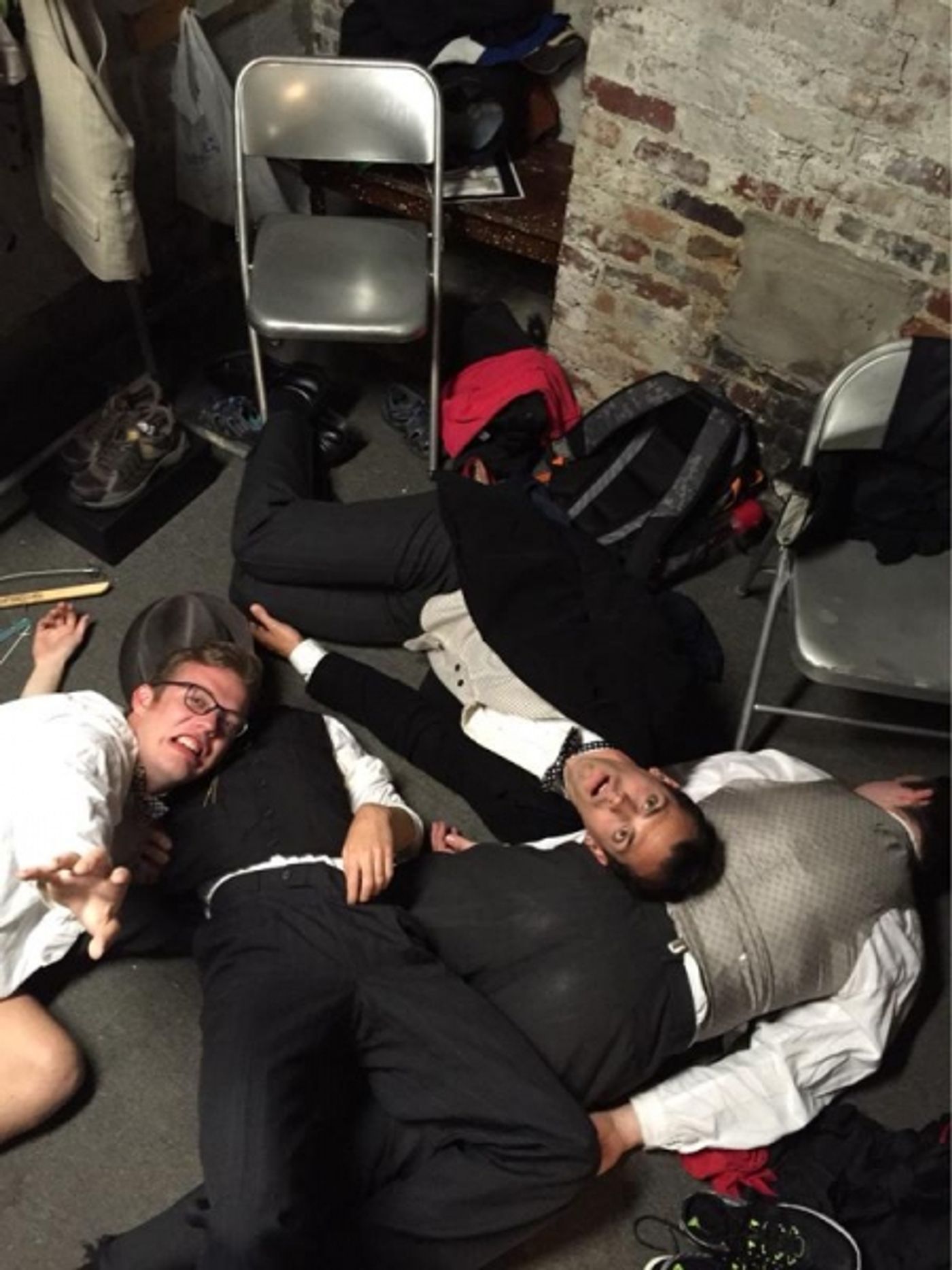 Photo Flash: Saturday Intermission Pics, 8/08 - KINKY BOOTS Celebrates HAMILTON's Opening, Plus SOMETHING ROTTEN!, PIPPIN, and More  Image