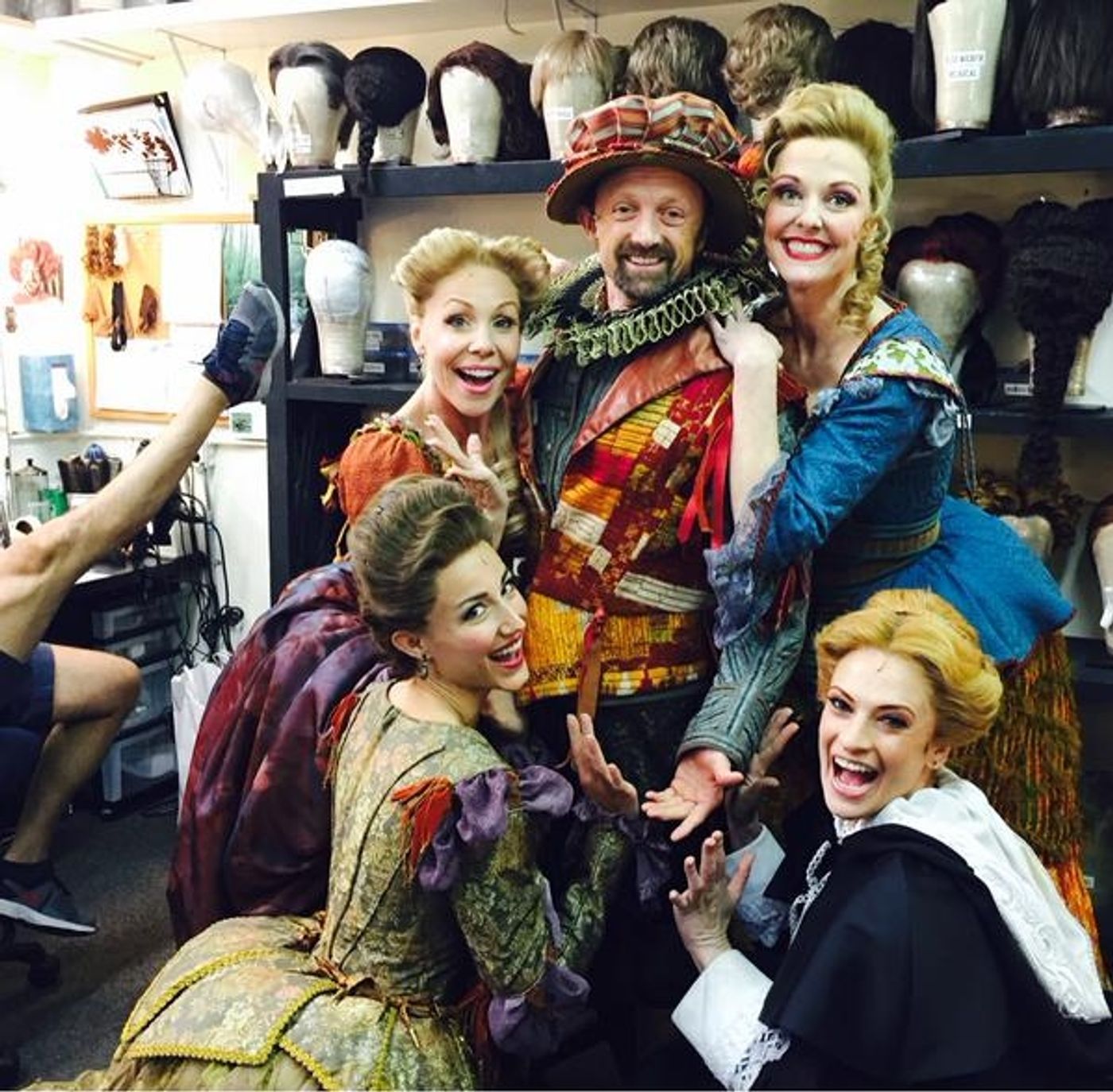 Photo Flash: Saturday Intermission Pics, 8/08 - KINKY BOOTS Celebrates HAMILTON's Opening, Plus SOMETHING ROTTEN!, PIPPIN, and More  Image