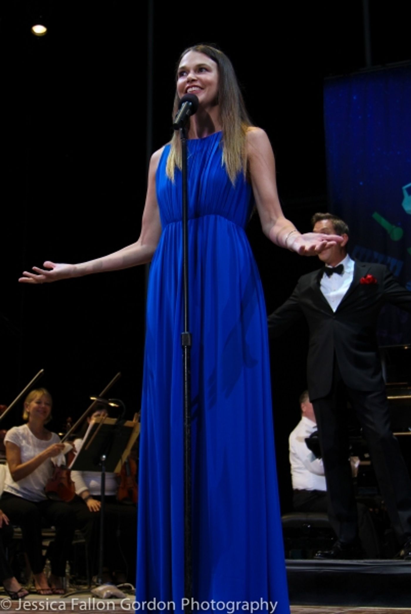 Photo Coverage:  Sutton Foster Enlists Friends Colin Donnell & Megan McGinnis for Her NY Pops Concert!  Image
