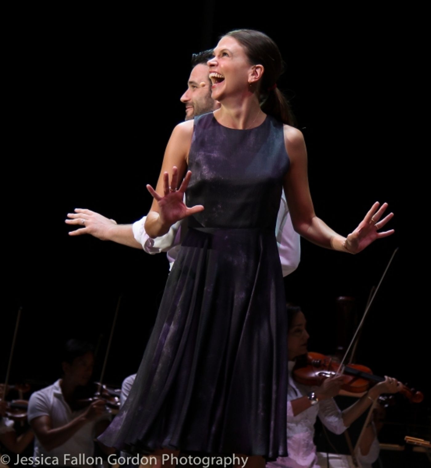 Photo Coverage:  Sutton Foster Enlists Friends Colin Donnell & Megan McGinnis for Her NY Pops Concert!  Image