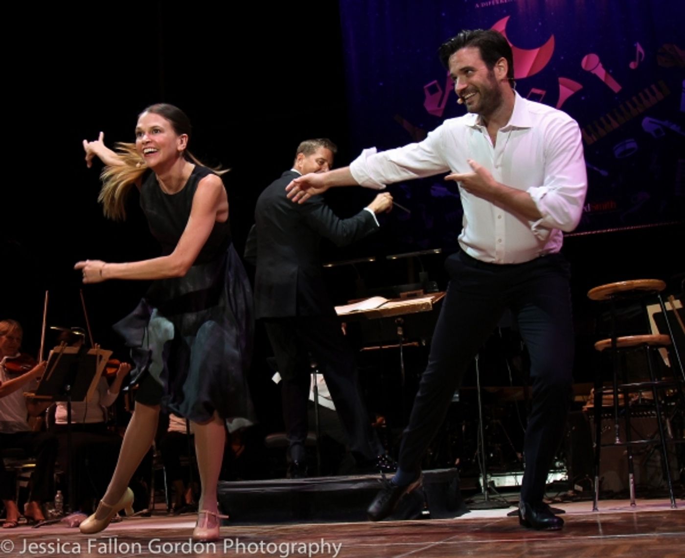 Photo Coverage:  Sutton Foster Enlists Friends Colin Donnell & Megan McGinnis for Her NY Pops Concert!  Image