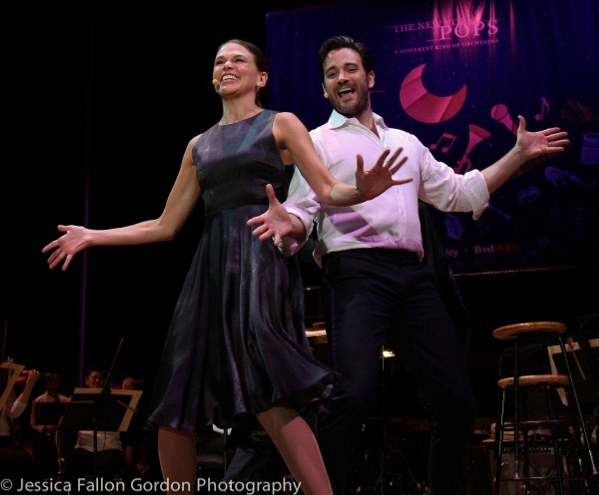 Sutton Foster and Colin Donnell at 