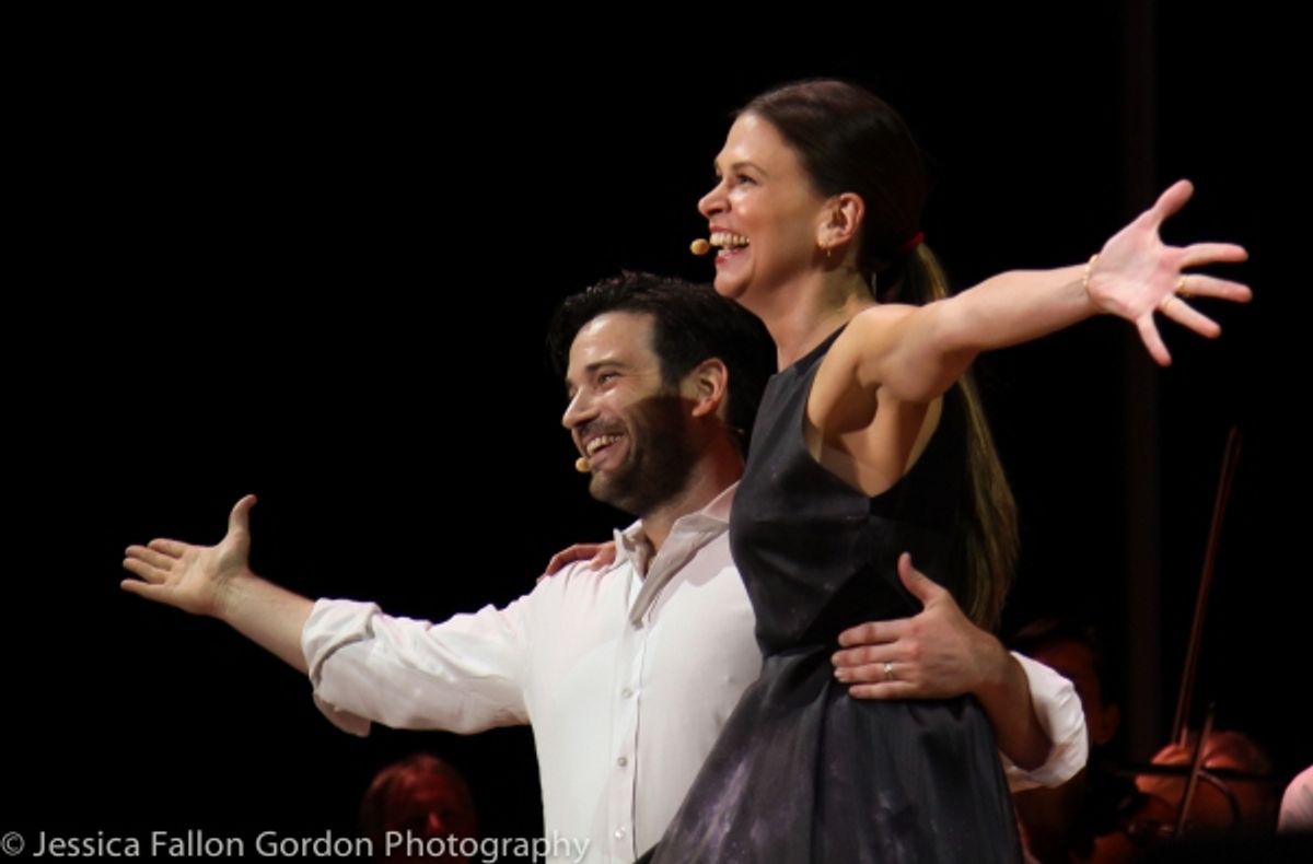 Colin Donnell and Sutton Foster at 