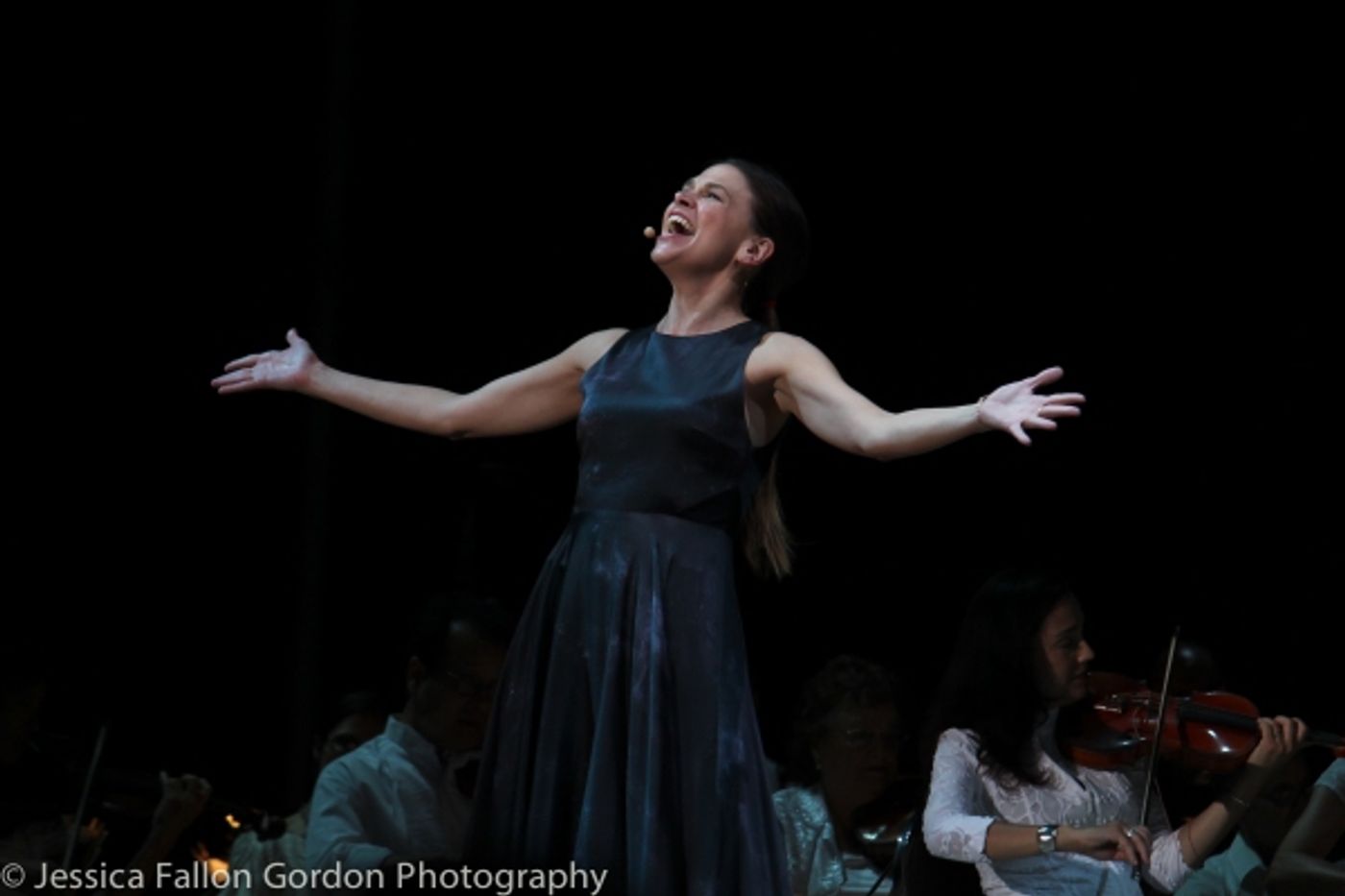 Photo Coverage:  Sutton Foster Enlists Friends Colin Donnell & Megan McGinnis for Her NY Pops Concert!  Image