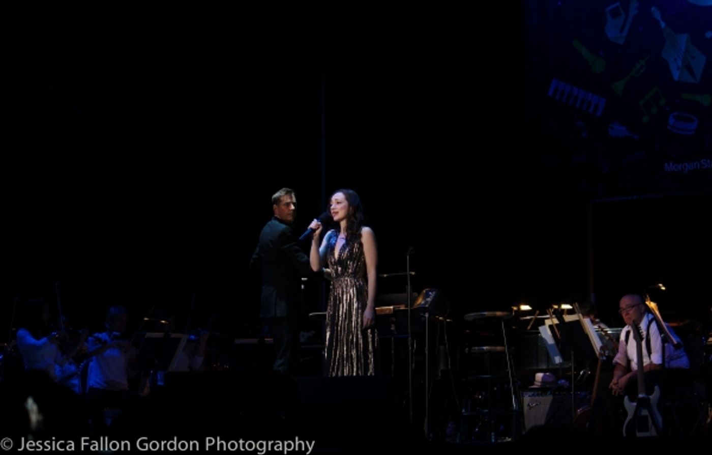Photo Coverage:  Sutton Foster Enlists Friends Colin Donnell & Megan McGinnis for Her NY Pops Concert!  Image