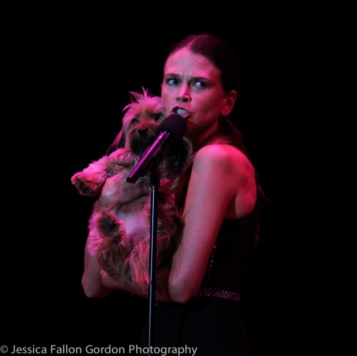 Sutton Foster and Mabel at 