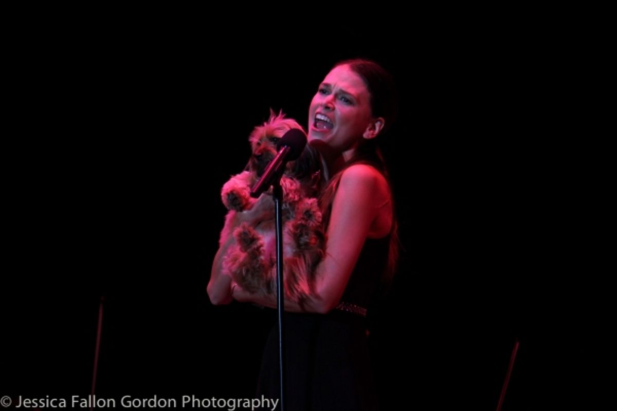 Sutton Foster and Mabel at 