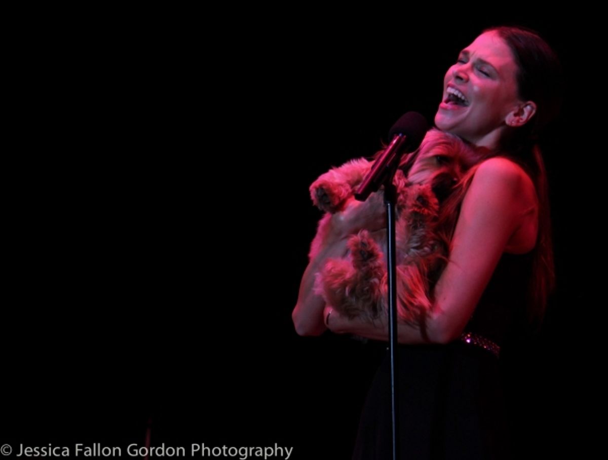 Sutton Foster and Mabel at 