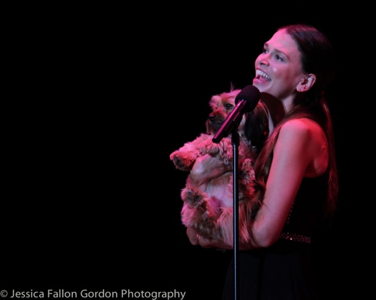 Sutton Foster and Mabel at 