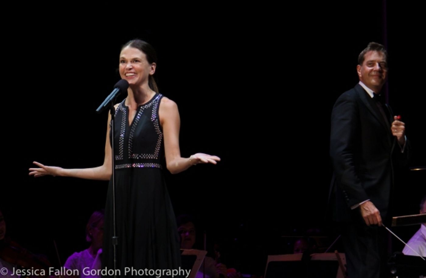 Photo Coverage:  Sutton Foster Enlists Friends Colin Donnell & Megan McGinnis for Her NY Pops Concert!  Image