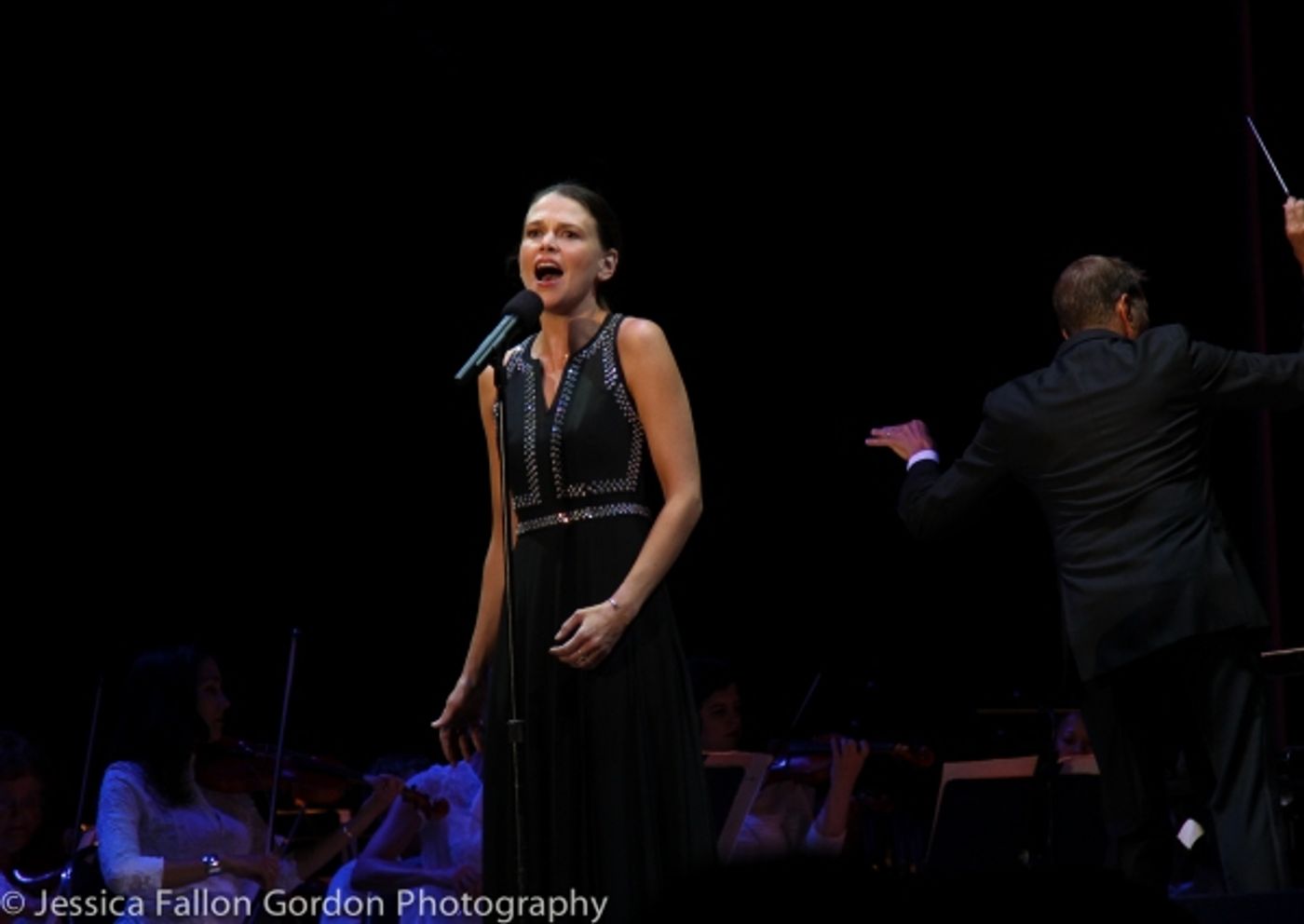 Photo Coverage:  Sutton Foster Enlists Friends Colin Donnell & Megan McGinnis for Her NY Pops Concert!  Image