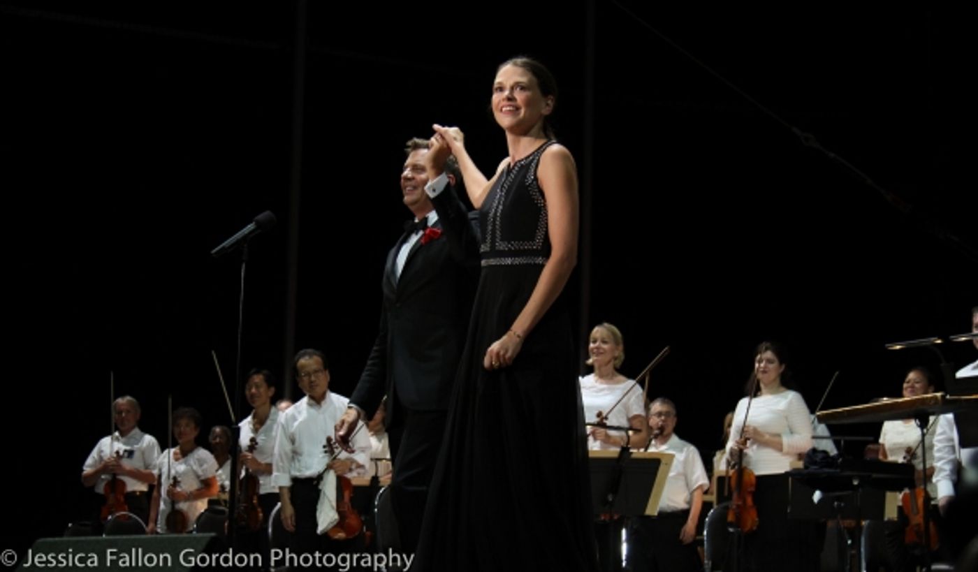 Photo Coverage:  Sutton Foster Enlists Friends Colin Donnell & Megan McGinnis for Her NY Pops Concert!  Image