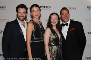 Colin Donnell, Sutton Foster, Megan McGinnis and Steven Reineke Photo