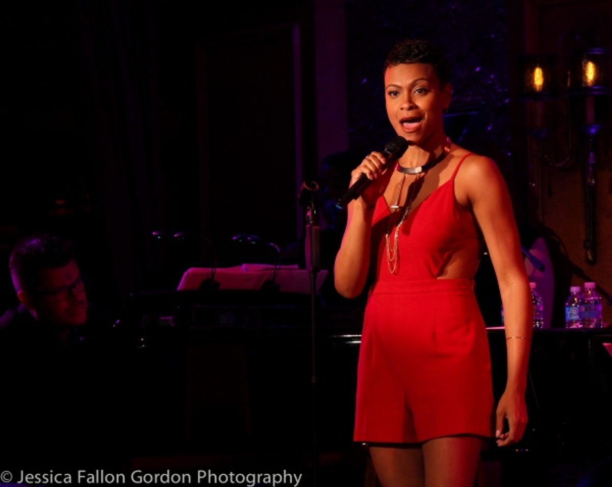 Carly Hughes at Exclusive Go Inside Carly Hughes' Solo Show at 54 Below!