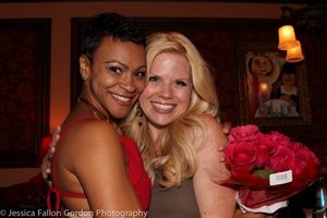 Carly Hughes and Megan Hilty Photo