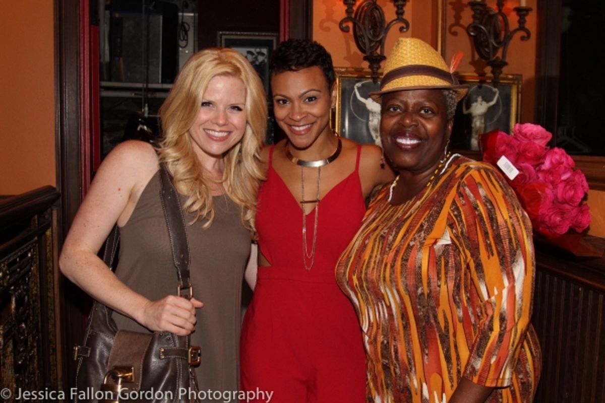 Megan Hilty, Carly Hughes and Lillias White at 