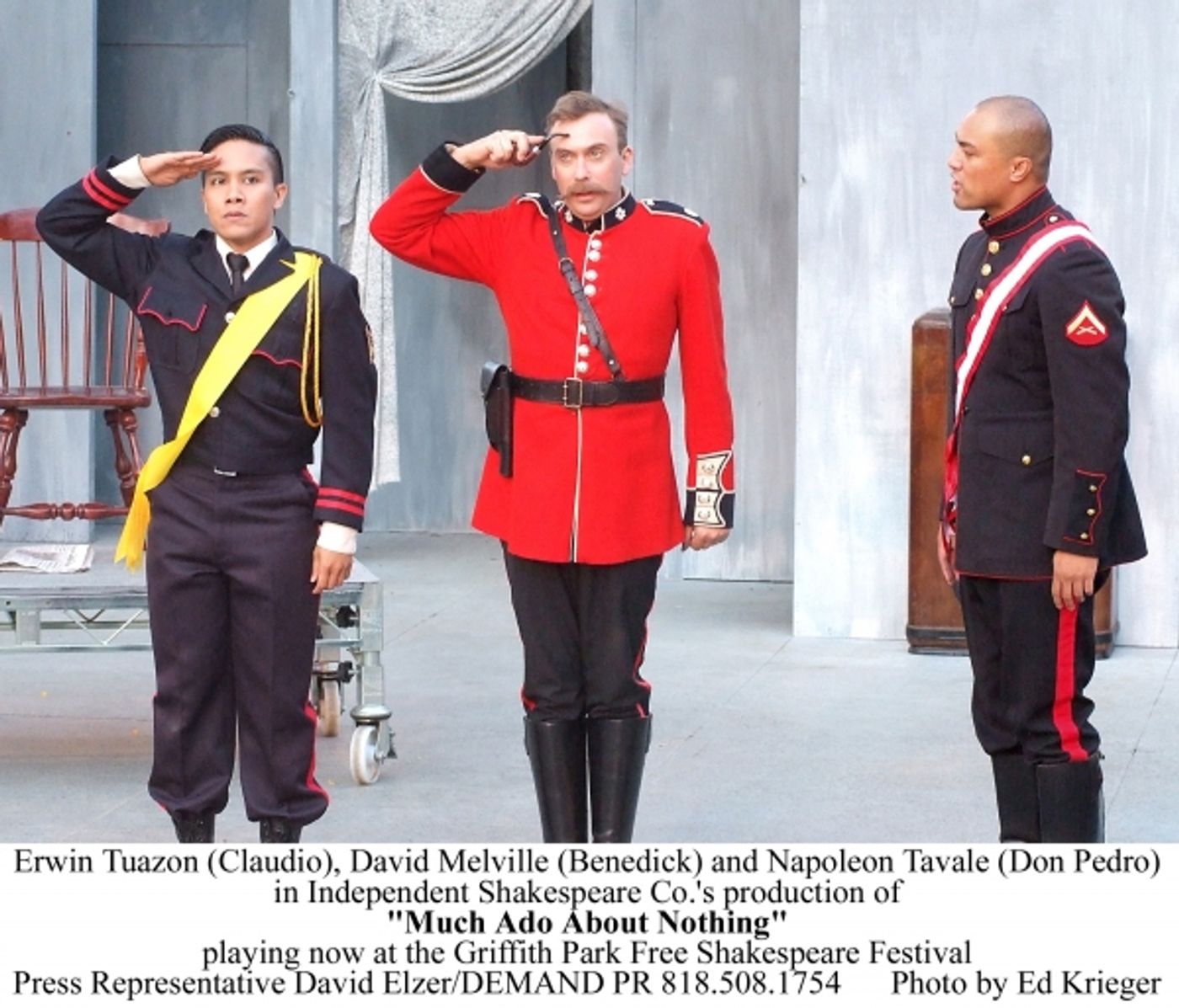 Photo Flash: Independent Shakespeare Co.'s MUCH ADO ABOUT NOTHING Photo Flash: Independent Shakespeare Co.'s MUCH ADO ABOUT NOTHING Image