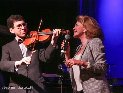 Aaron Weinstein &amp; Linda Lavin Photo