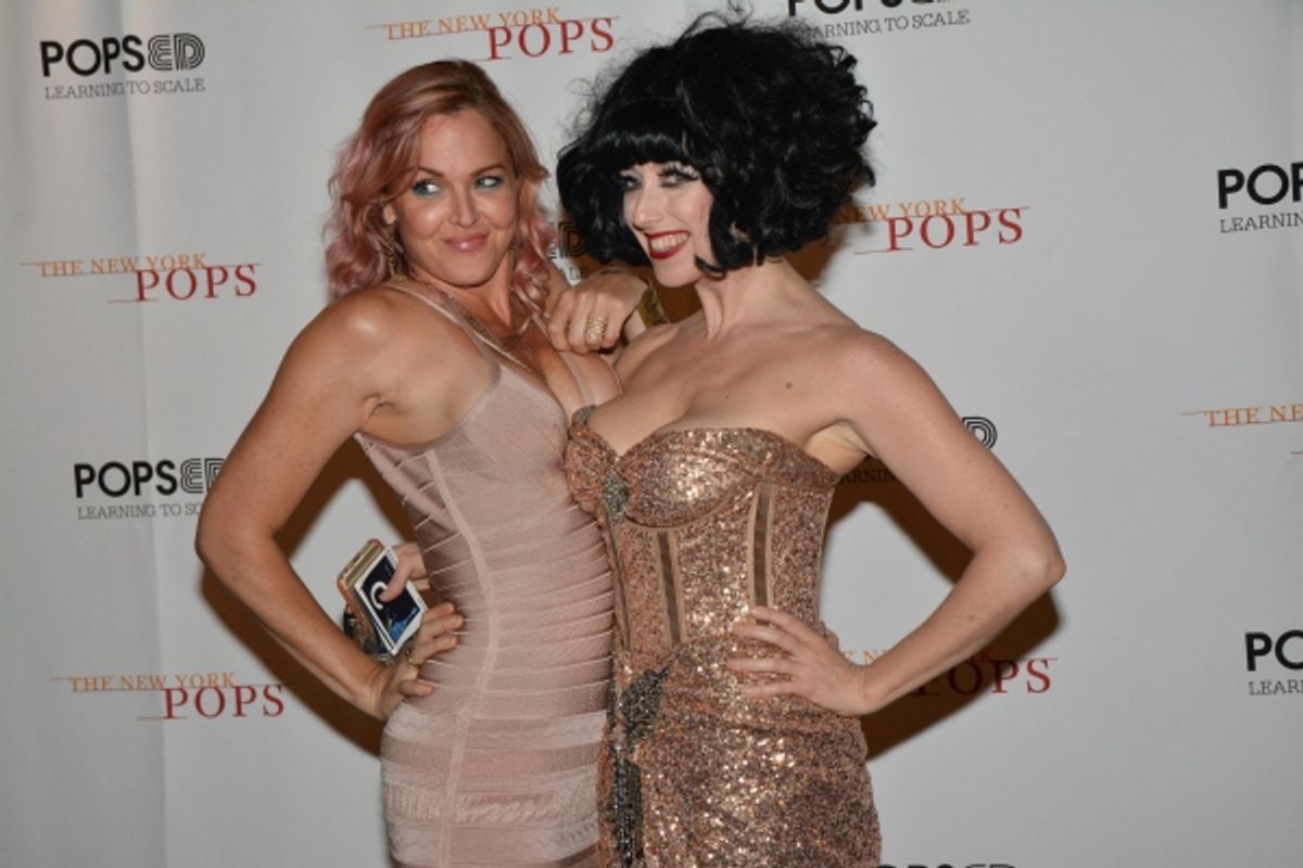 Storm Large and Meow Meow at 