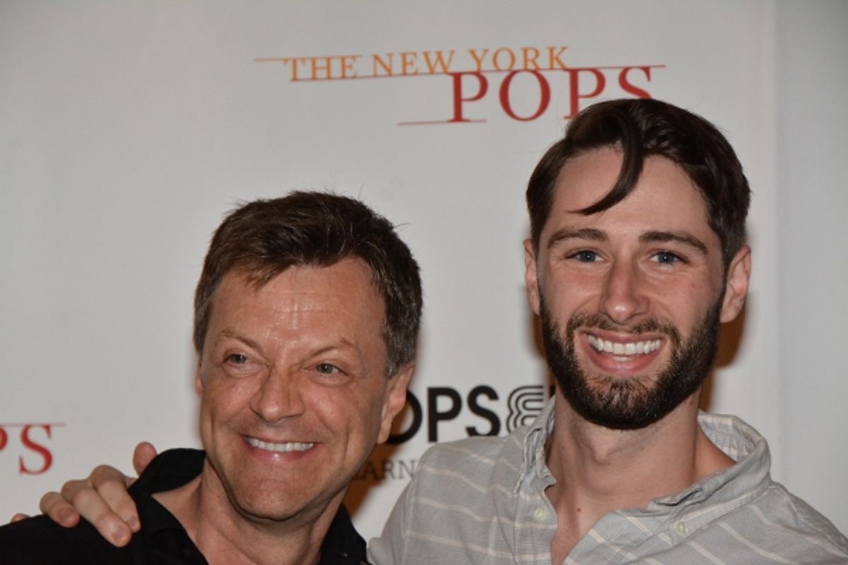 Jim Caruso and Daniel Rowan at 