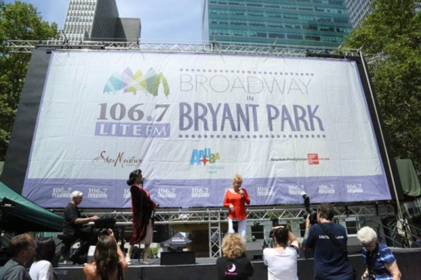 Photo Flash: Cast of Off-Broadway's RUTHLESS! Performs in Bryant Park Photo Flash: Cast of Off-Broadway's RUTHLESS! Performs in Bryant Park Image