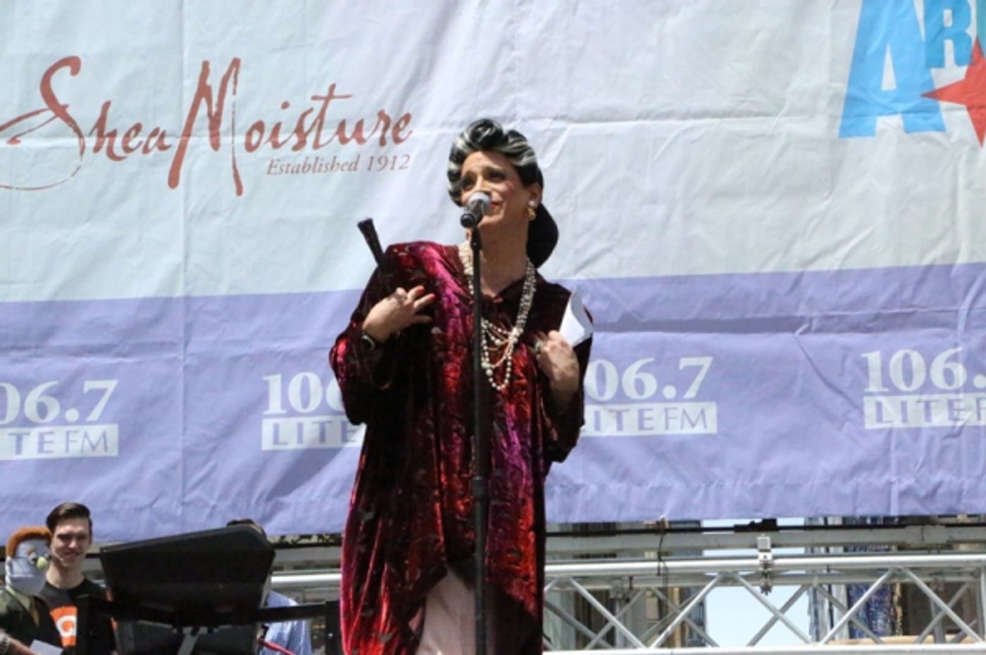 Photo Flash: Cast of Off-Broadway's RUTHLESS! Performs in Bryant Park Photo Flash: Cast of Off-Broadway's RUTHLESS! Performs in Bryant Park Image