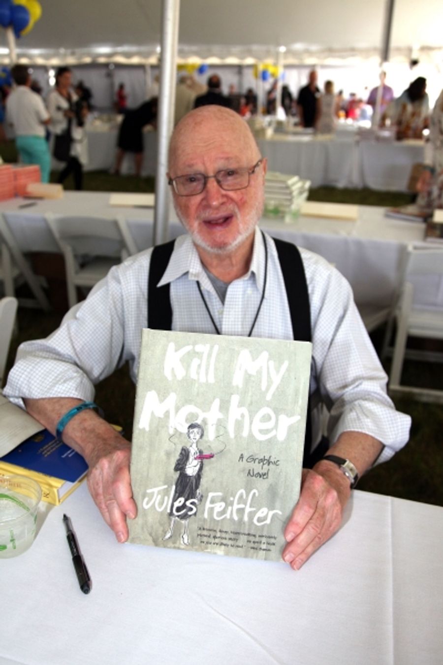 Photo Flash: Dr. Ruth, Ed Burns, Stewart F. Lane and More at East Hampton Library's 2015 Authors Night Benefit Image