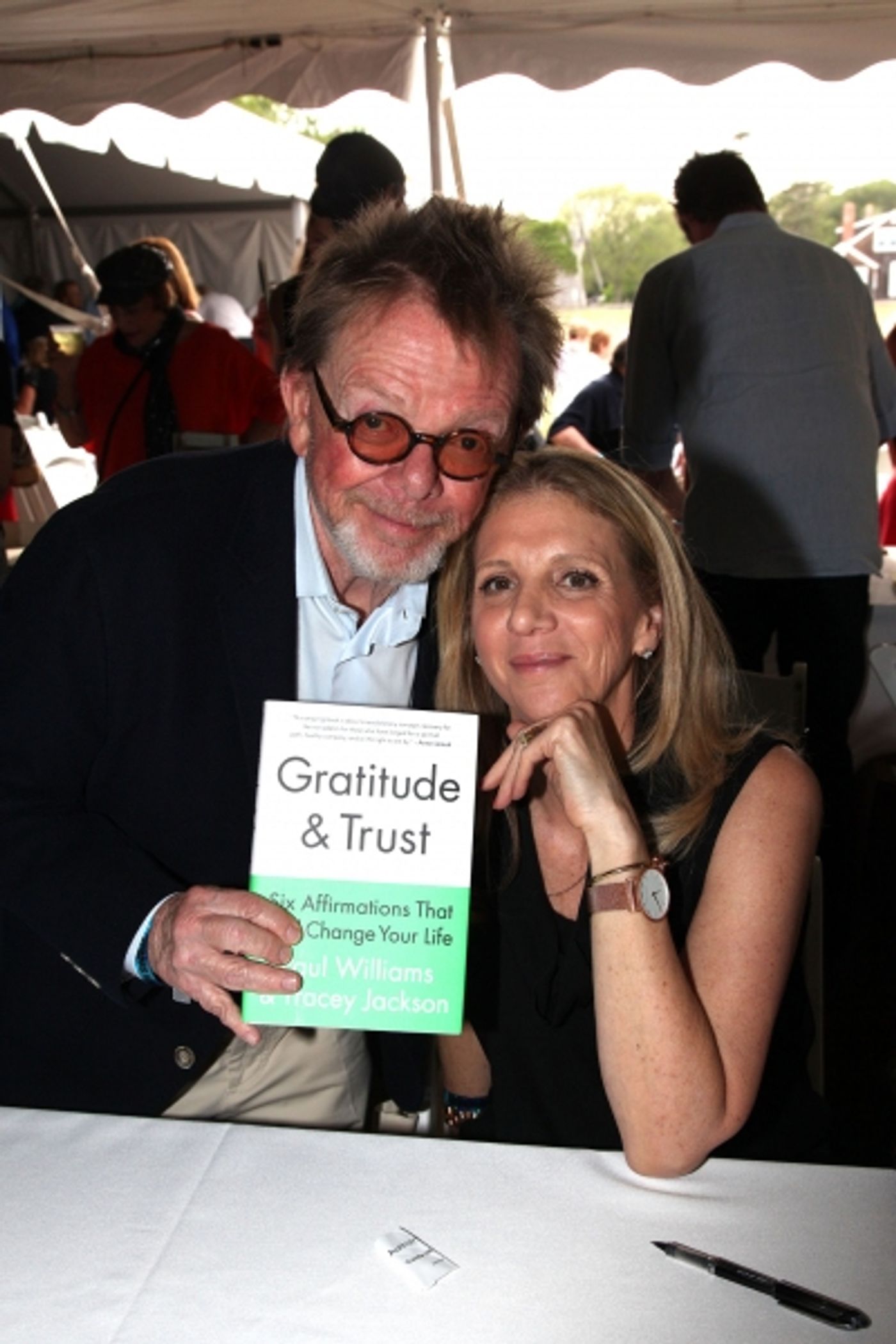 Photo Flash: Dr. Ruth, Ed Burns, Stewart F. Lane and More at East Hampton Library's 2015 Authors Night Benefit  Image