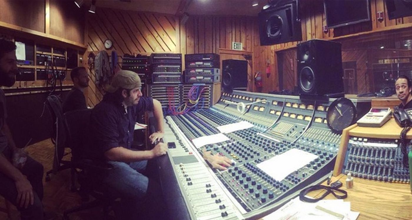 Photo: Questlove Shares First Look at HAMILTON's String Cast Recording Session  Image